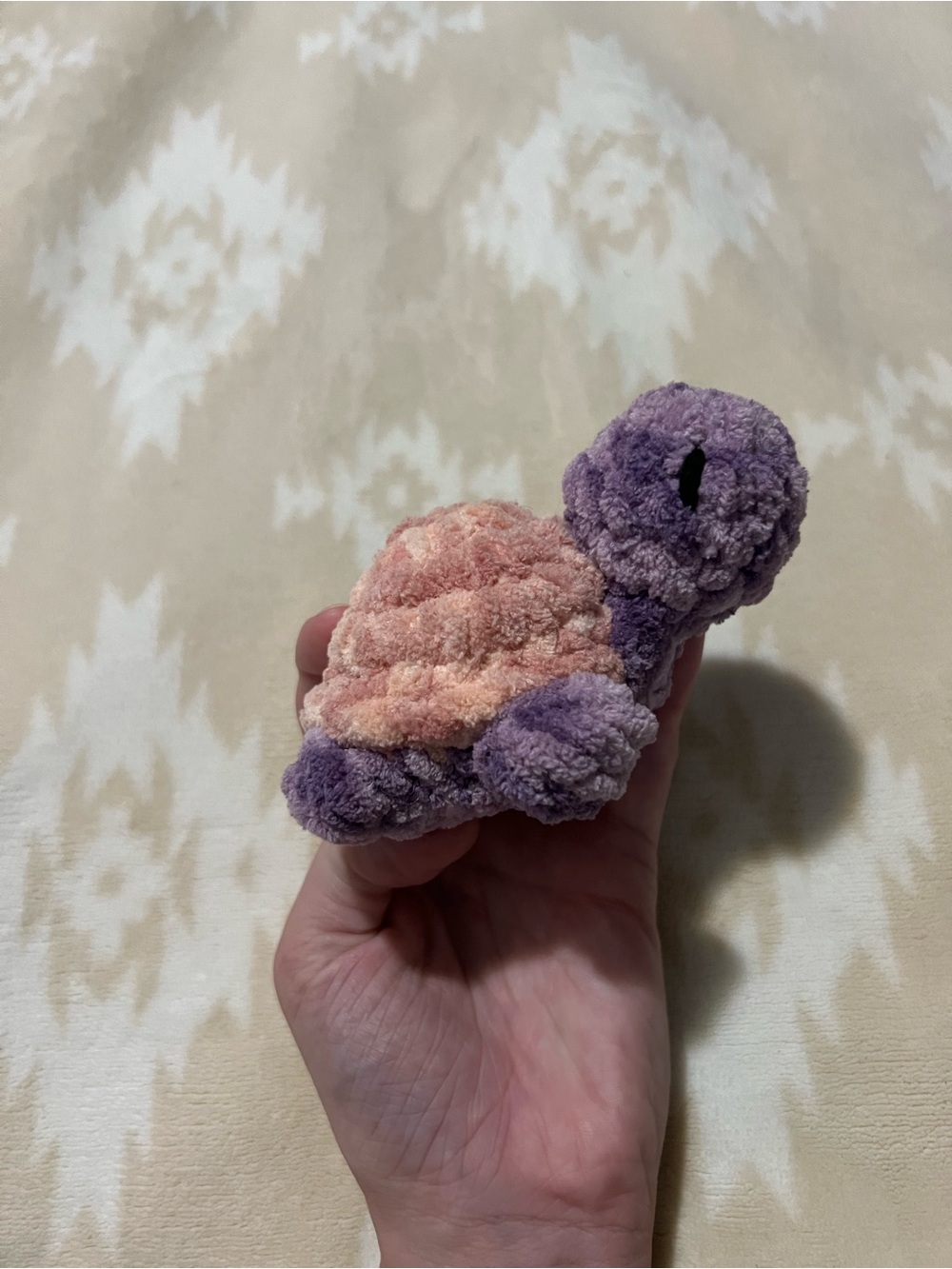 Plush Crocheted Turtle 🐢